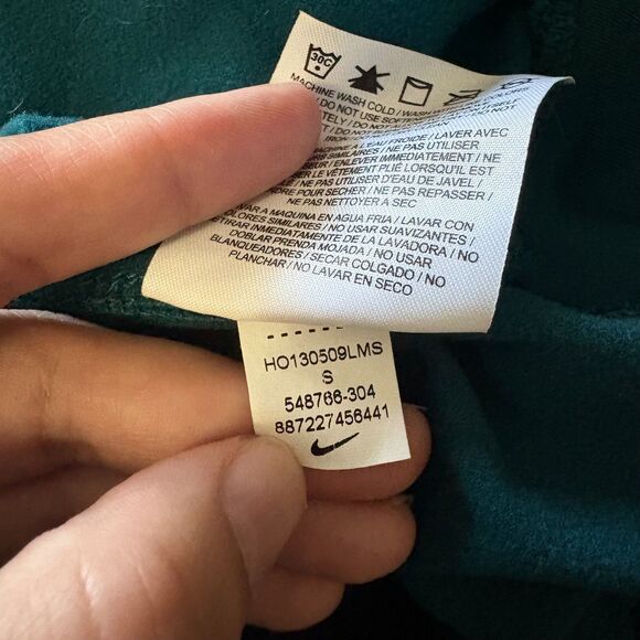 Nike Pro Hyperwarm Teal Dri-FIT Pullover Hoodie‎ Fitted Running Size Small - Picture 6 of 6